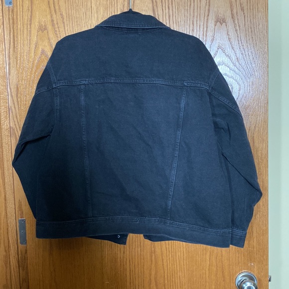Black Denim Jacket - New With Tags - Picture 3 of 4